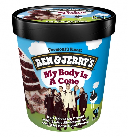 Arcade Fire's "My Body Is A Cone" Ice Cream?
