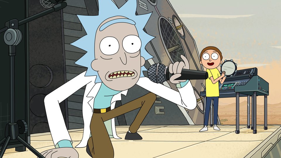 If Rick & Morty were an indie band